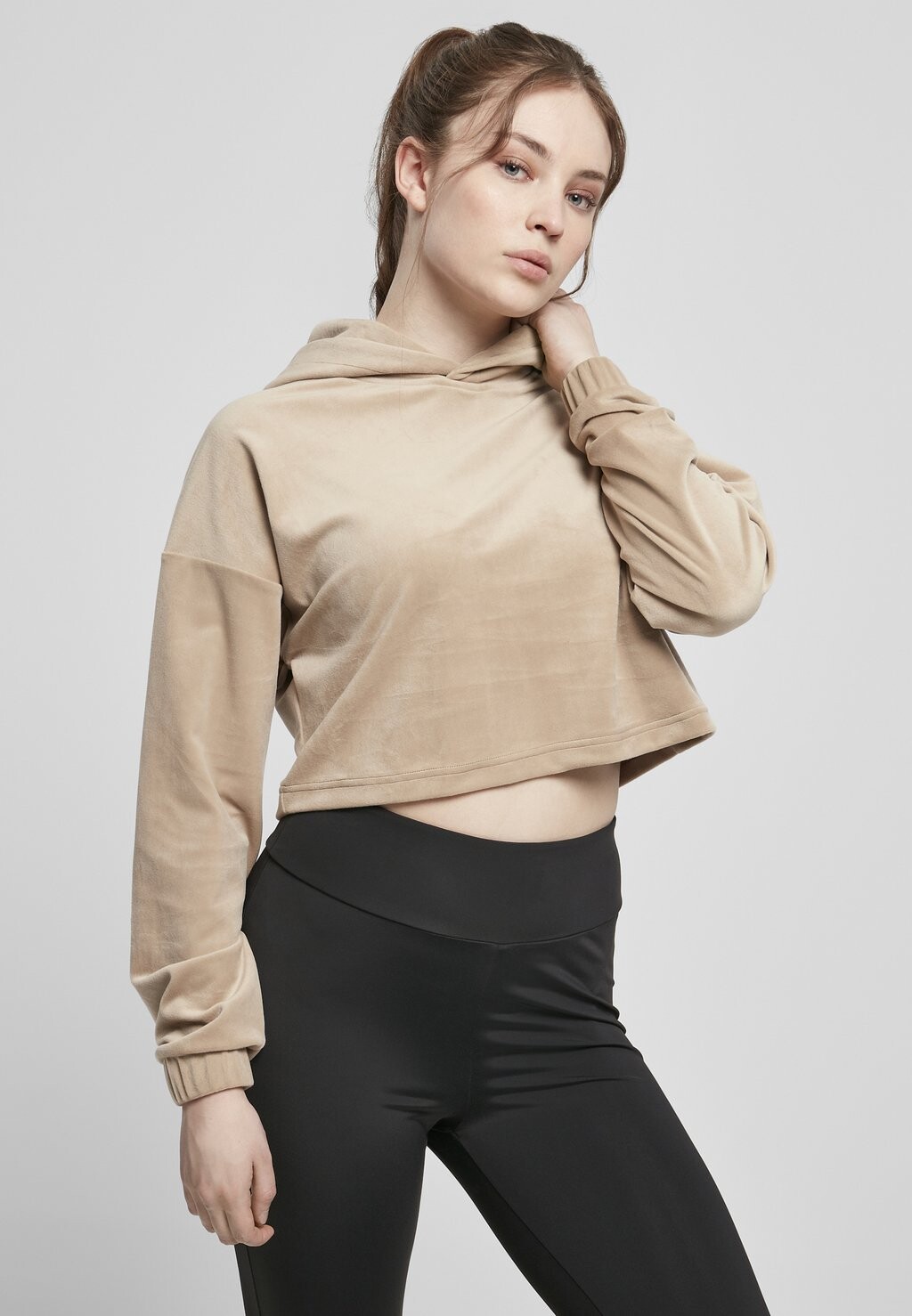 

Толстовка с капюшоном Urban Classics Oversized, серый, Серый;коричневый, Толстовка с капюшоном Urban Classics Oversized, серый