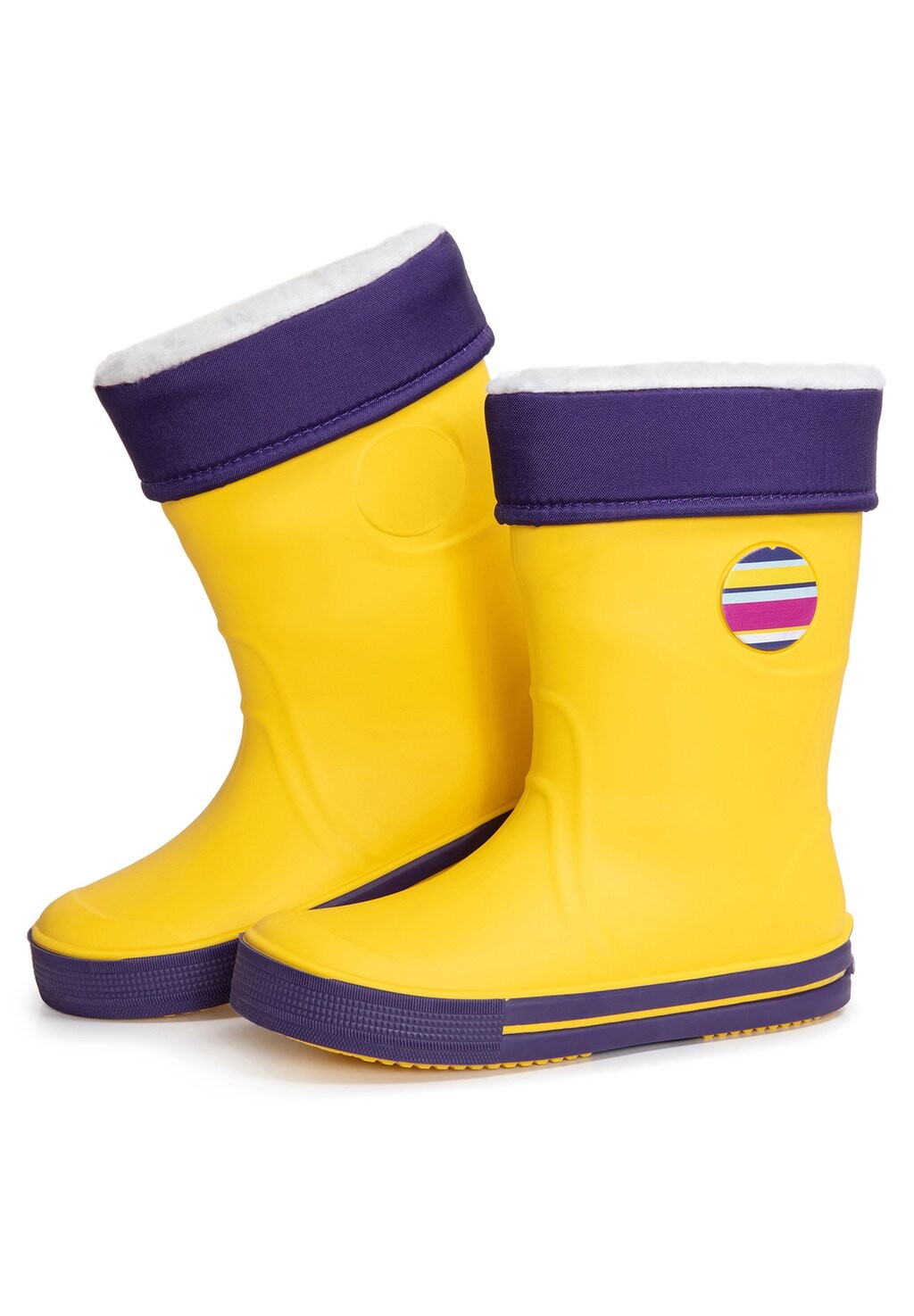 

Резиновые сапоги With Detachable Club4Brands, цвет yellow/violet