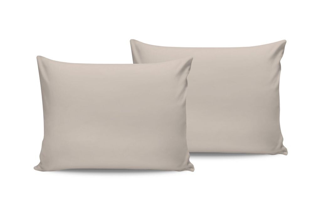 

L'Essentiel Linge de Maison, De Cream, Набор атласных наволочек (2 предмета) (EU) (IT), кремовый, 100 % хлопковый сатин, 50 x 80 см, Бежевый, L'Essentiel Linge de Maison, De Cream, Набор атласных наволочек (2 предмета) (EU) (IT), кремовый, 100 % хлопковый