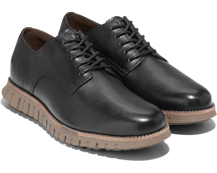 

Оксфорды Cole Haan Zerogrand Remastered Plain Toe, цвет Black/Irish Coffee