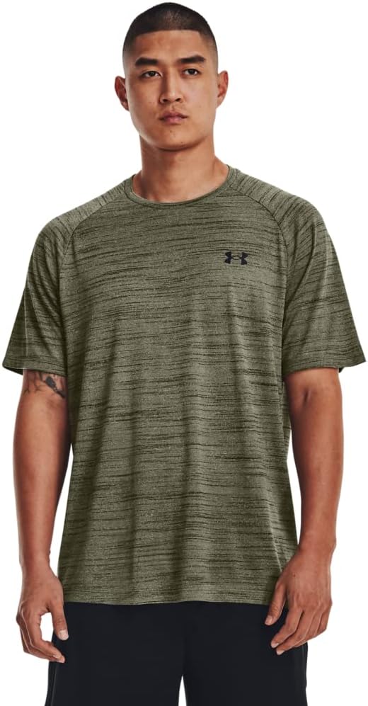 

Under Armour - мужская футболка Tiger Tech 2.0, Marine Od Green/Black