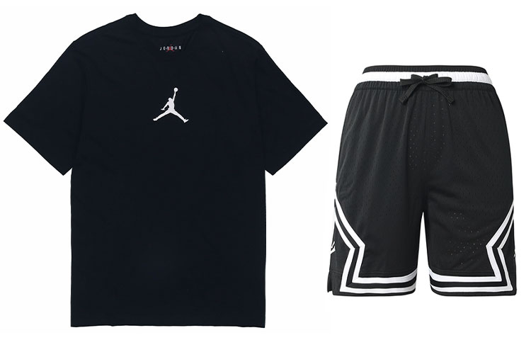 

Мужская повседневная спортивная одежда Jordan, цвет Black + Black (Set of 2)