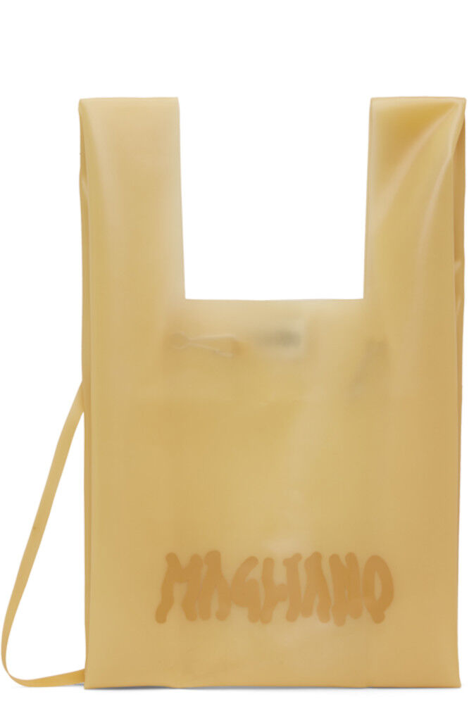 

Бежевая сумка Folsom Tote Magliano
