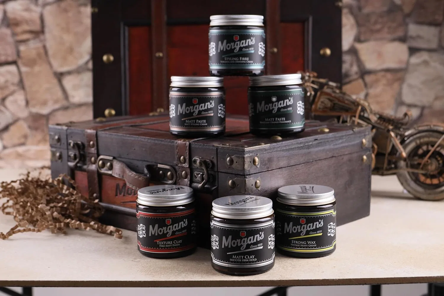 Матовая паста для укладки волос 120 мл от Morgan's Morgan'S Pomade — фото 4