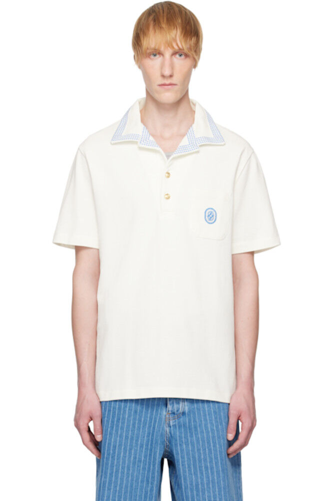 

Рубашка-поло Off-White 'Le Polo Piqué Damier' Drôle De Monsieur
