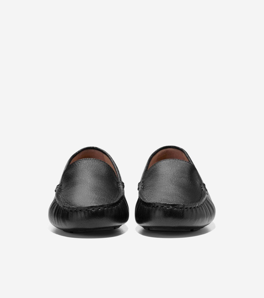 Cole Haan Emmie W31892 Водительские лоферы женские черные кожаные мюли — фото 4