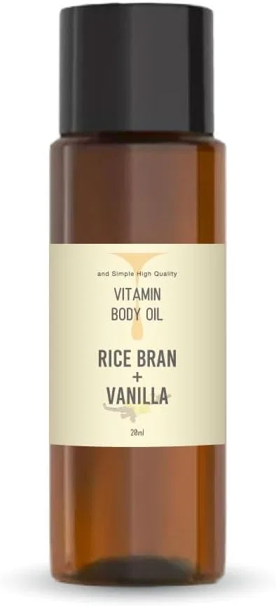 Масло для тела витаминное Rice Bran Vanilla and Simple High Quality 20ml