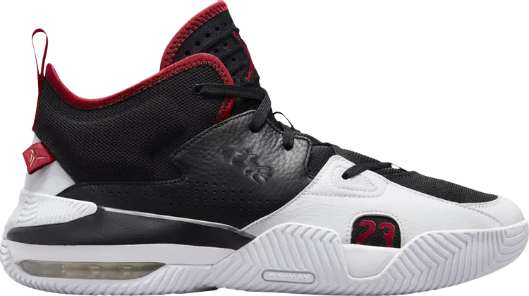 

Кроссовки Jordan Stay Loyal 2 'Black White Gym Red', черный