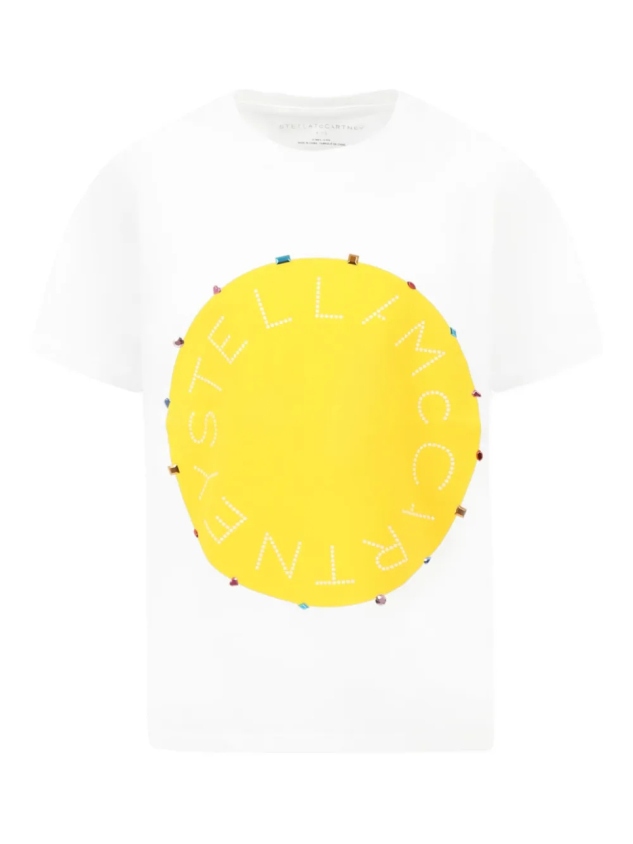 

Футболка Stella McCartney Kids из органического хлопка, белый