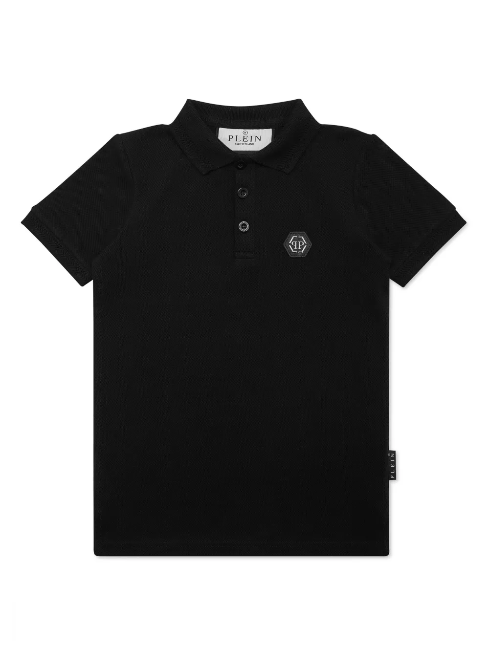 Рубашка поло с логотипом Philipp Plein Junior
