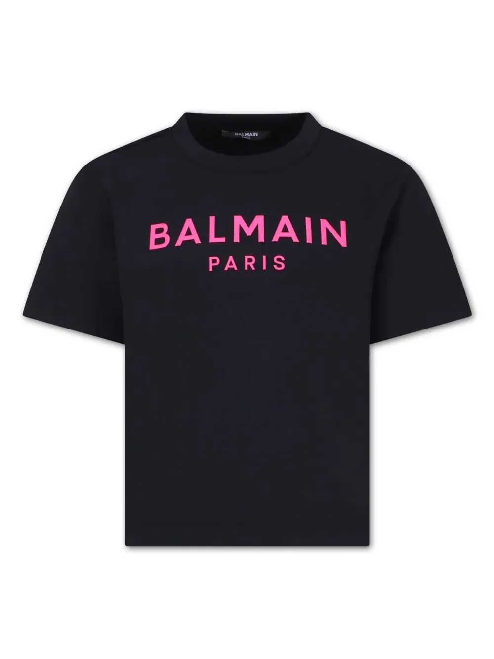 

Футболка с логотипом Balmain Kids, черный