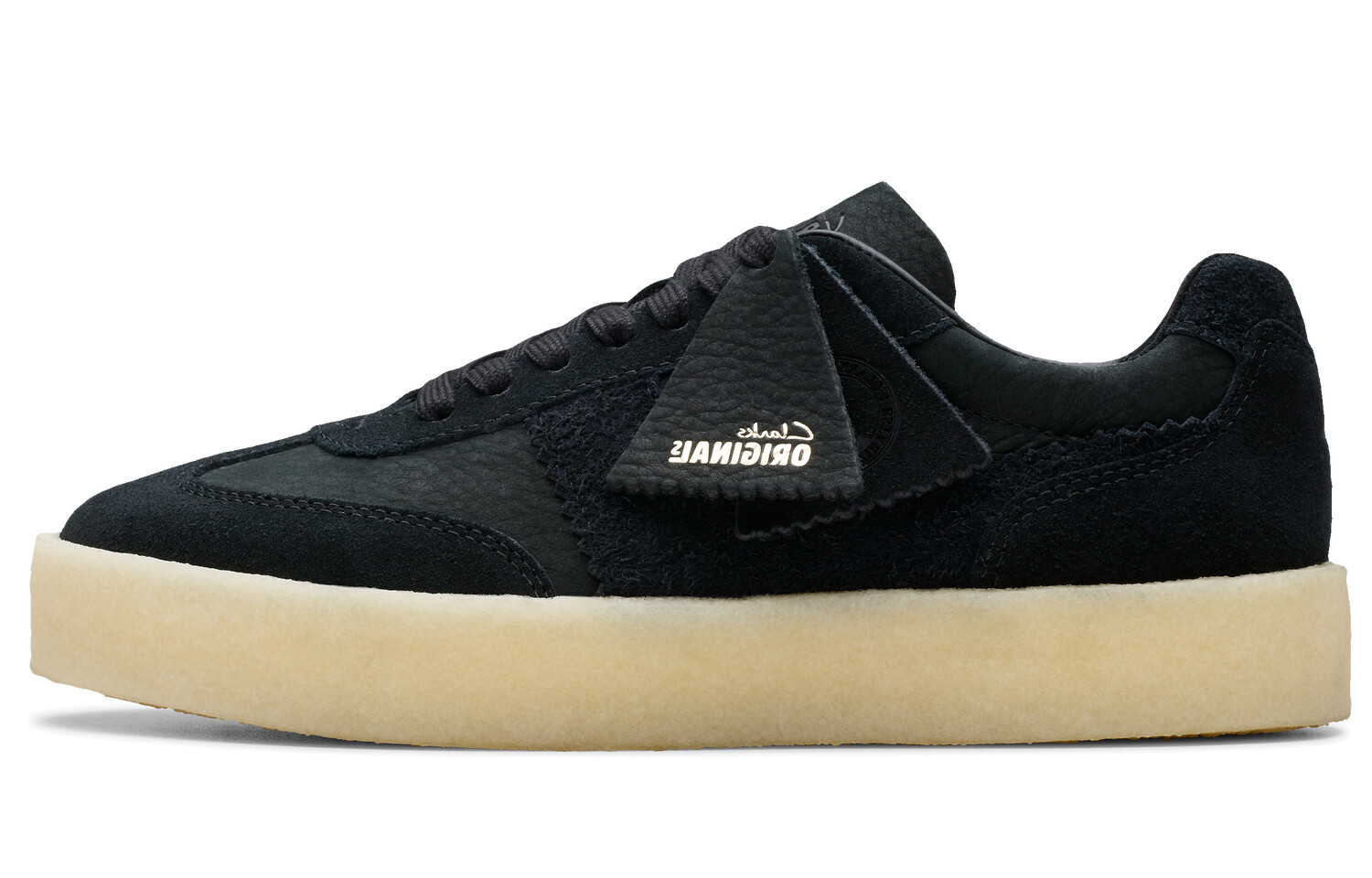 

Кеды, скейтборд обувь женская низкая Clarks, черный