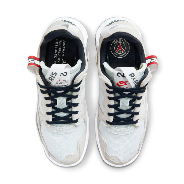 Кроссовки пари сен жермен x ma2 Air Jordan, белый — фото 4