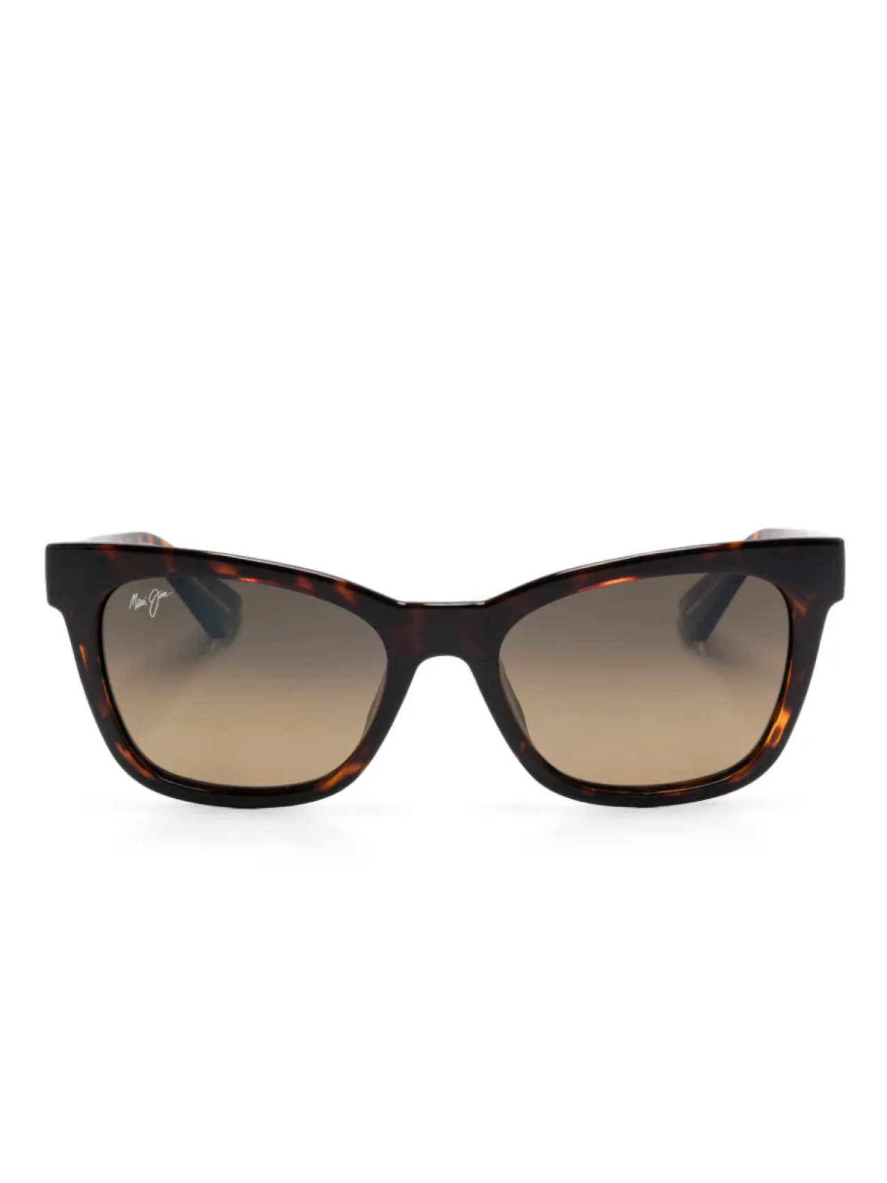 

Maui Jim солнцезащитные очки в квадратной оправе, коричневый