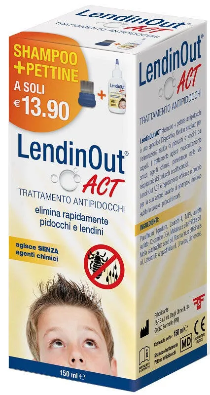 

Lendinout Act средство против вшей 150 мл F&F