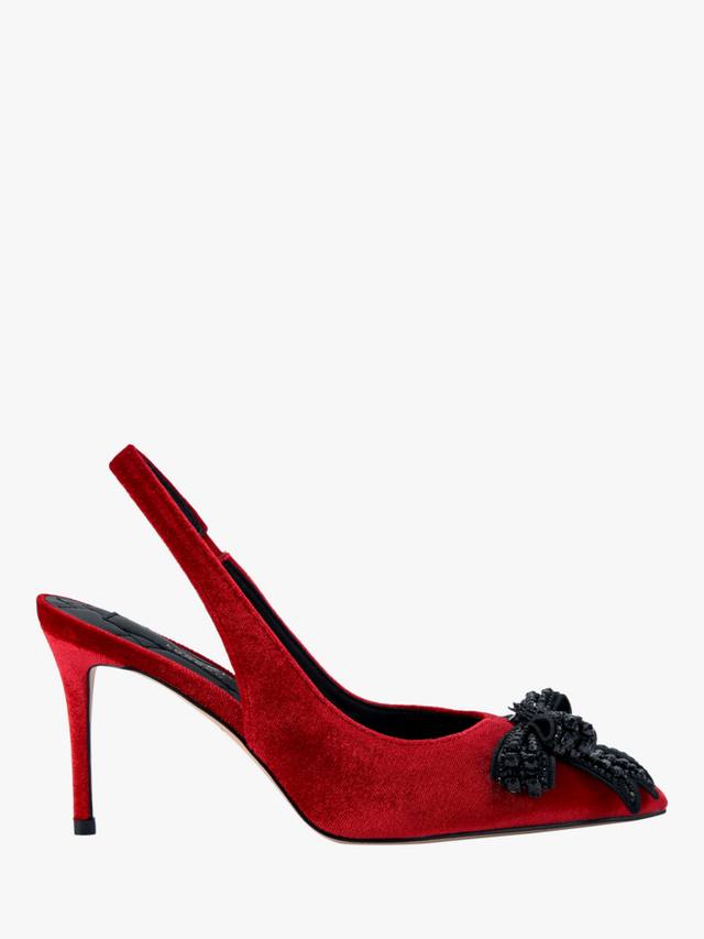 Belgravia Bow высокие туфли-лодочки на шпильке с ремешком Kurt Geiger London, Red