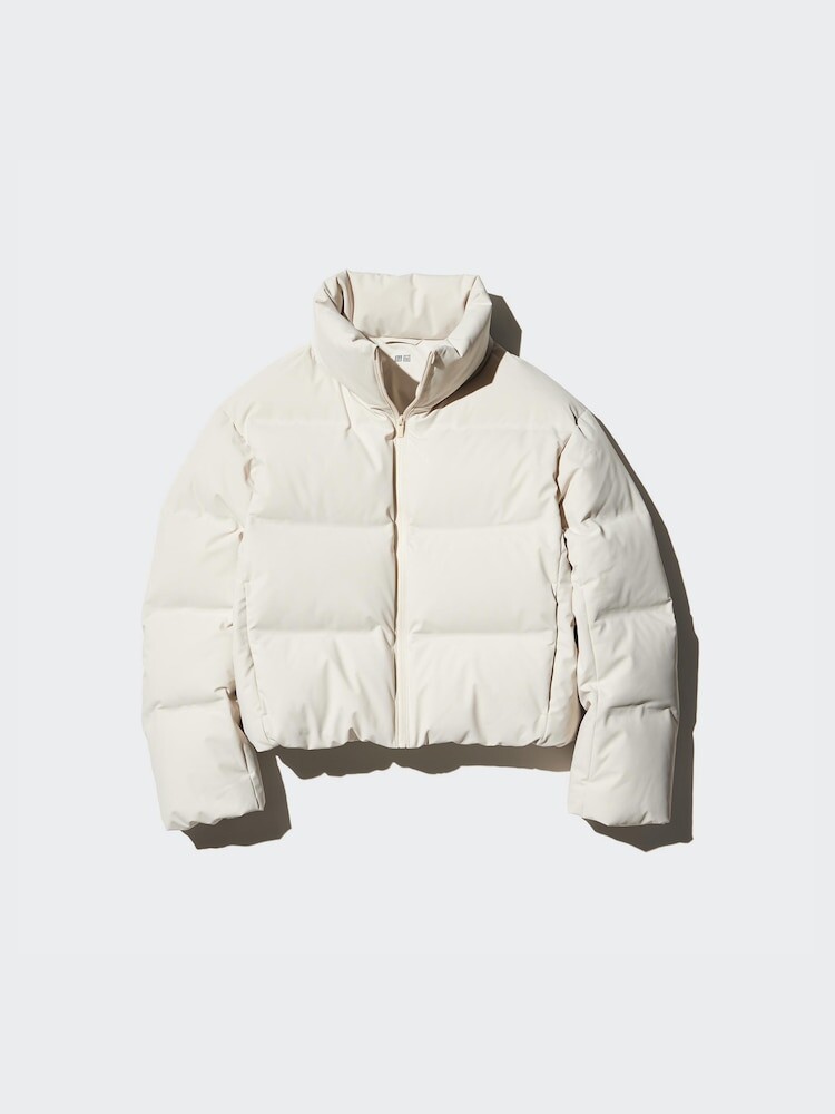 

Короткая куртка-пуховик Uniqlo, 30 кремовый