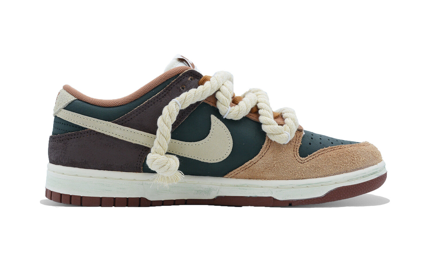 

Кроссовки Nike Dunk Skateboard Shoes Men Low-Top Beige