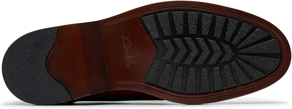 Туфли Clarks Wendell Lace II Black Leather — фото 4