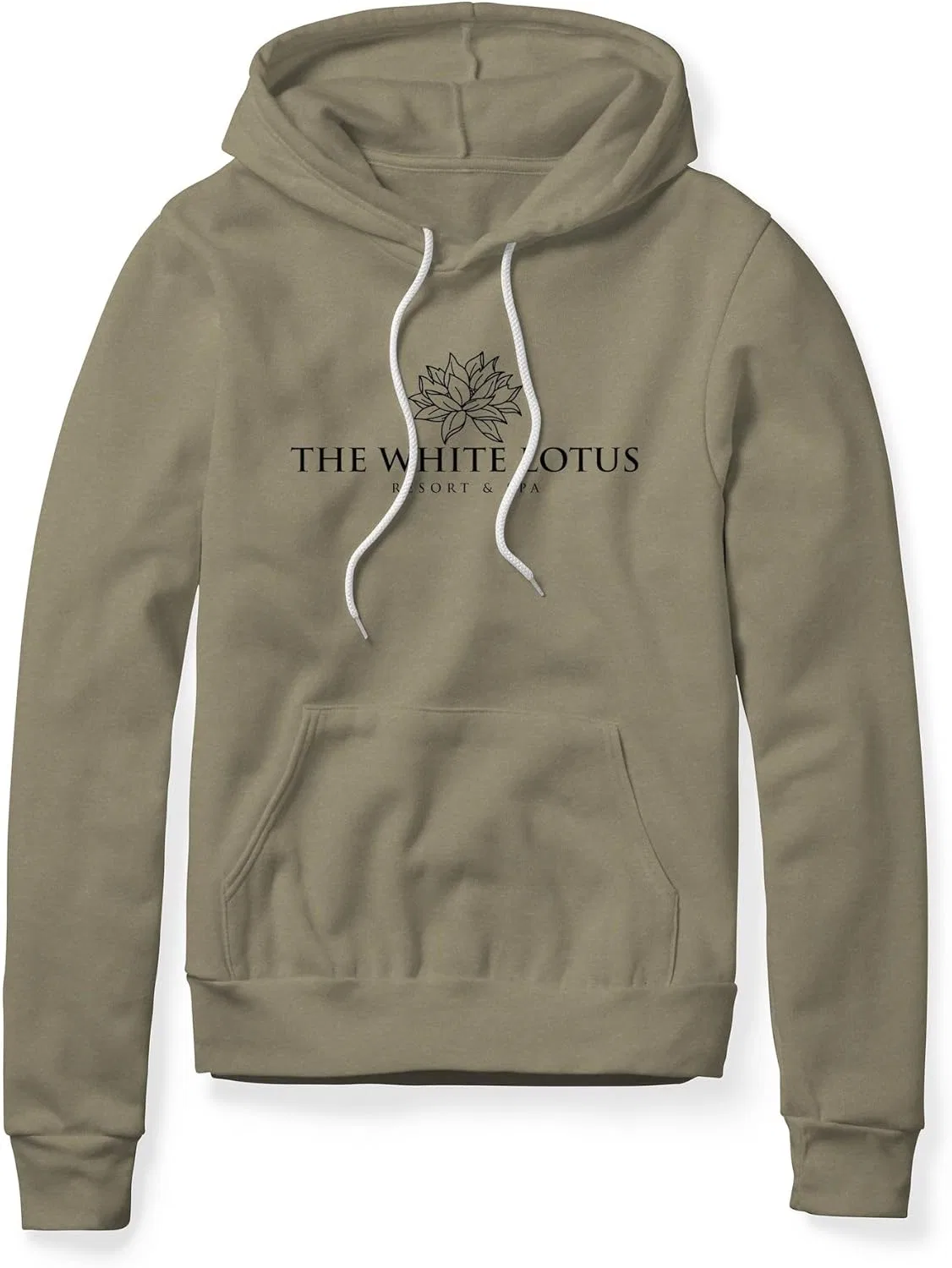 Толстовка White Lotus, флисовая, Heather Light Military Olive