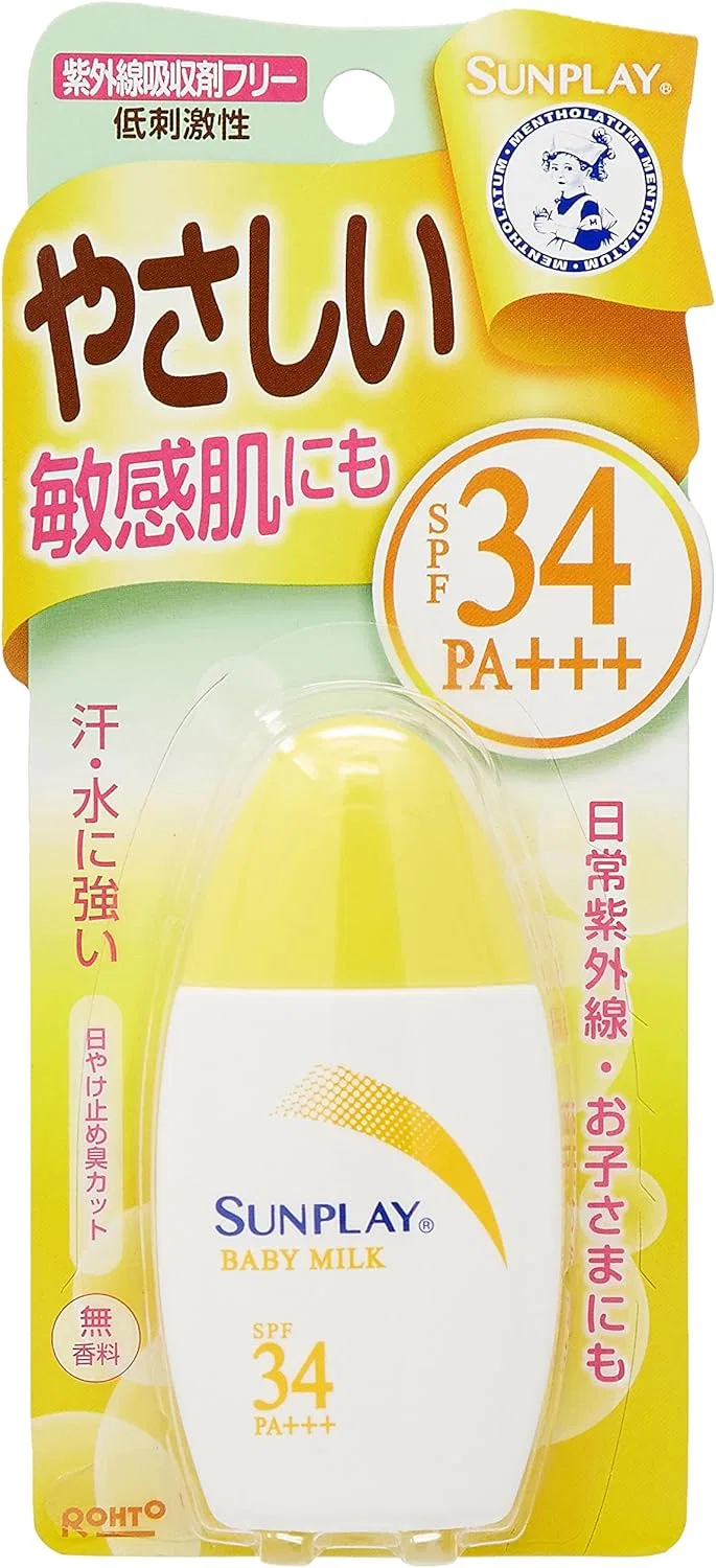 Солнцезащитный лосьон Baby Milk α SPF30 Mentholatum 30 г