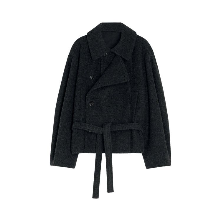 

Пальто Lemaire Short Asymmetrical Bathrobe Coat, Black