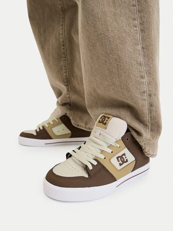 DC Shoes Кроссовки EO-PURE DC01782210 коричневые — фото 2
