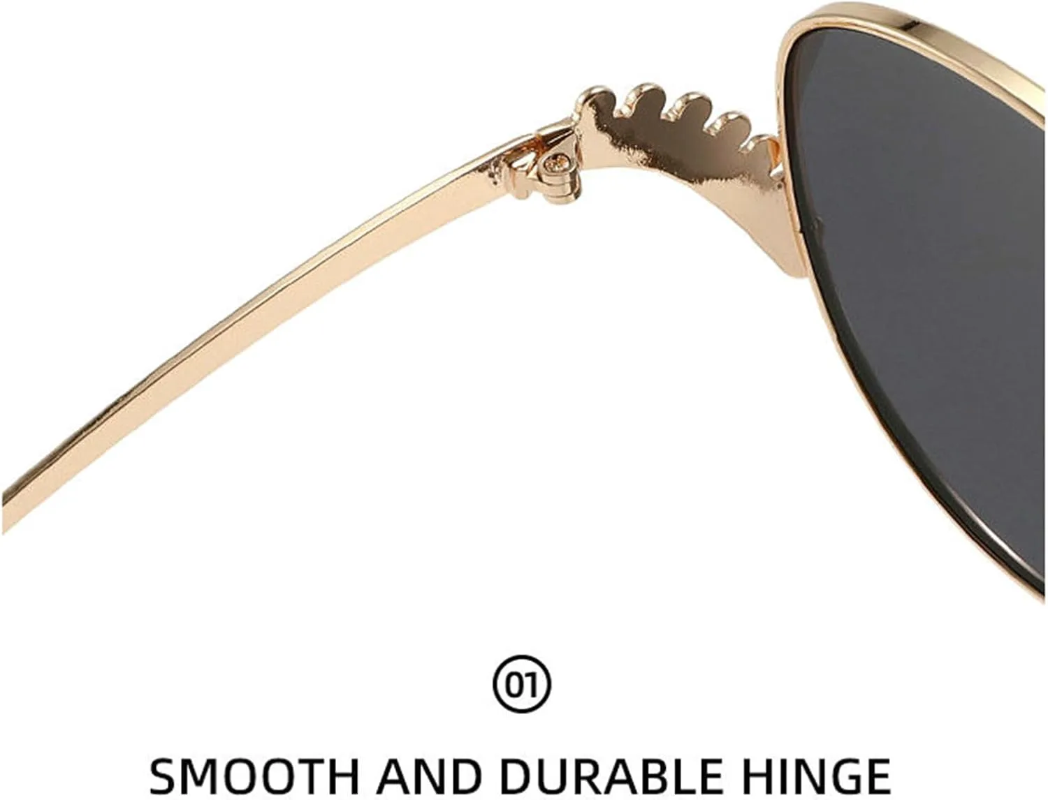 

Солнцезащитные очки COTIA Personality Cat Eye для женщин, винтажная овальная металлическая оправа, уникальные стильные солнцезащитные очки для активного отдыха, Black