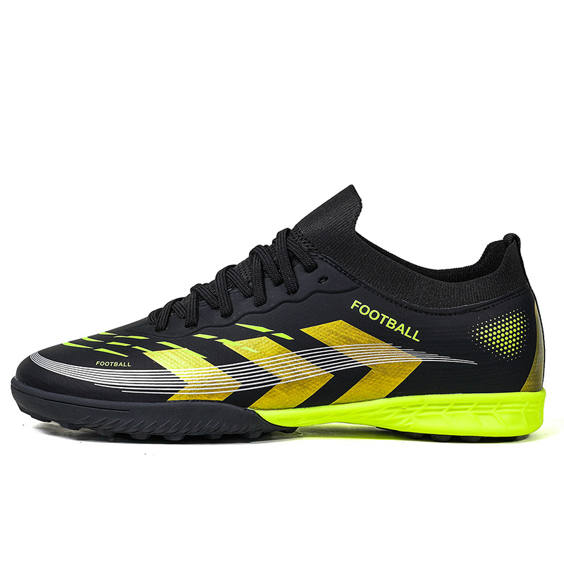 

Дышащие низкие детские футбольные бутсы для подростков AMICNIEGD, черный