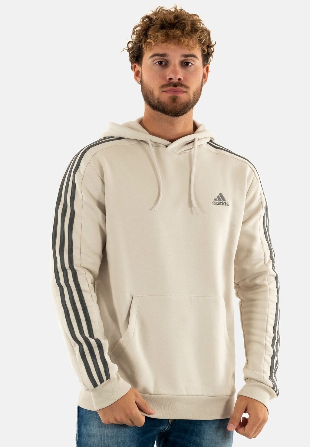 

Толстовка с капюшоном adidas Sportswear, бежевый