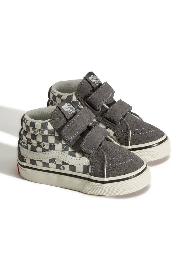 Скейтбордные кроссовки sk8mid reissue с застежкой-липучкой Vans, Dark Grey — фото 2