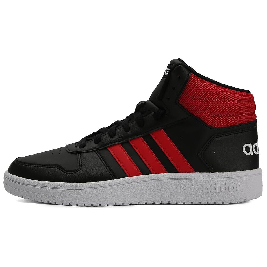 

Баскетбольные кроссовки Hoops 2.0 Basketball Shoes Men High-Top Black Adidas