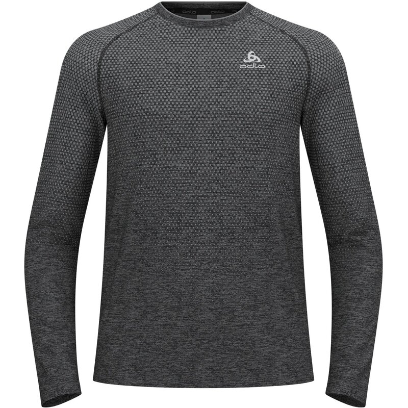 

Футболка с круглым вырезом l/s essentia Odlo, серый