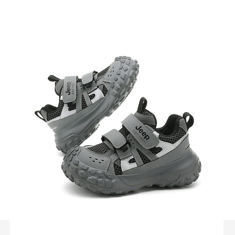 Кроссовки Jeep Kids Lifestyle Shoes Kids Low-top Gray, серый — фото 3