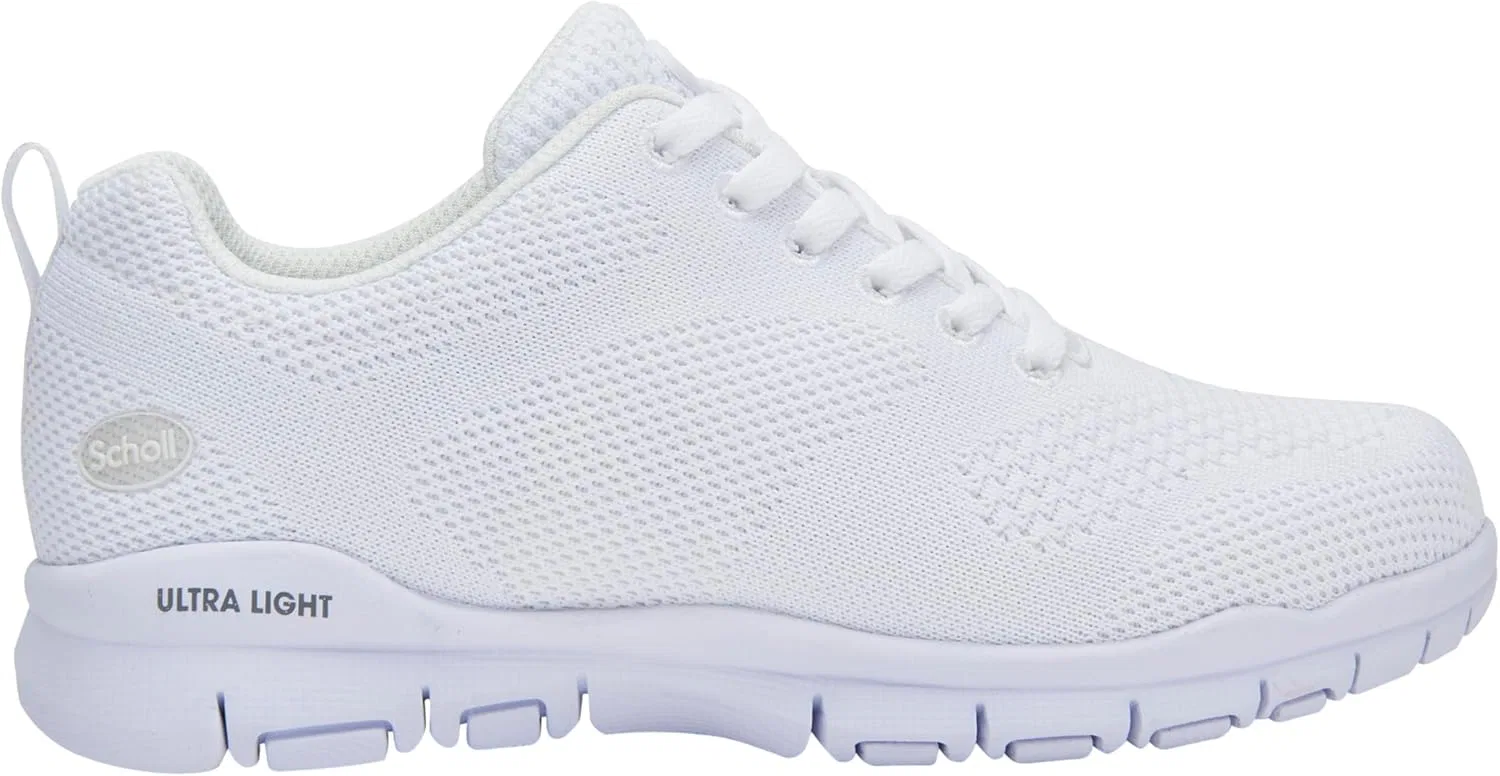 Кроссовки Scholl Men's Jump Laces Health Care Professional Shoe, White