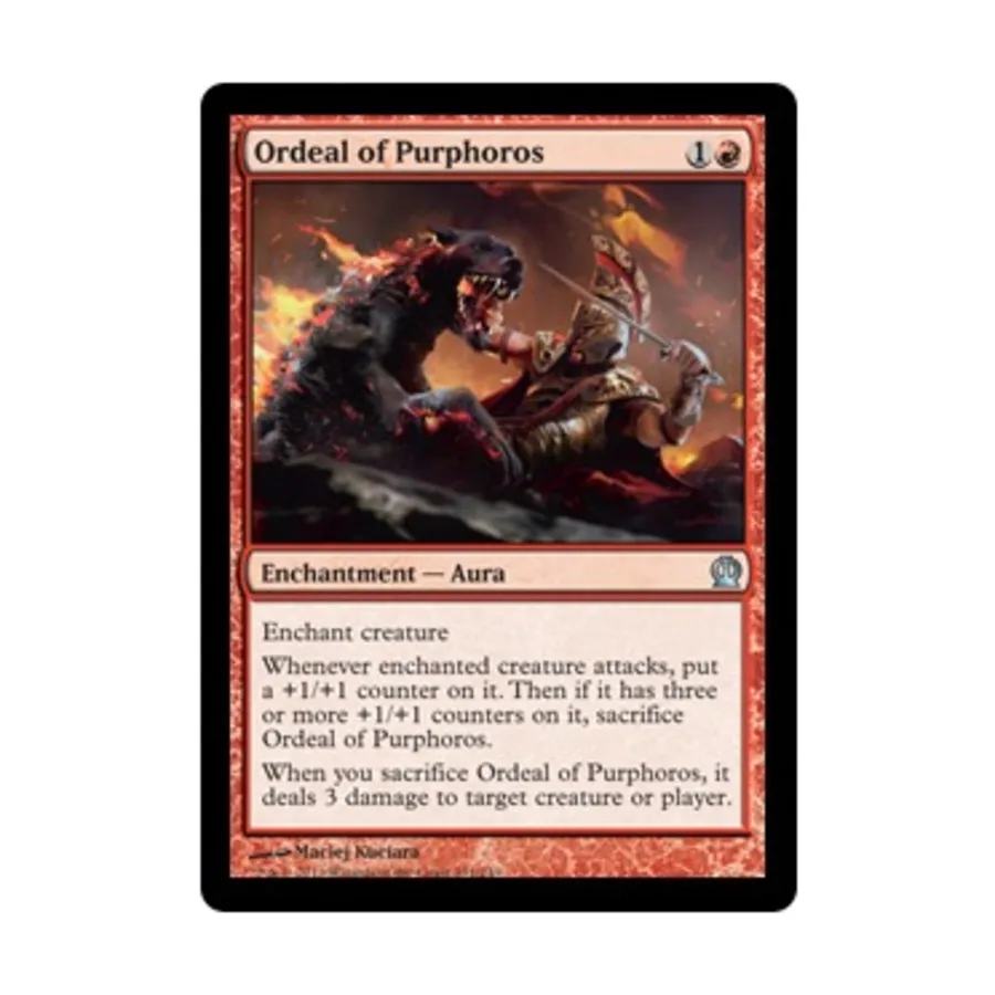

CCG Испытание Пурфороса (U), MTG - Theros