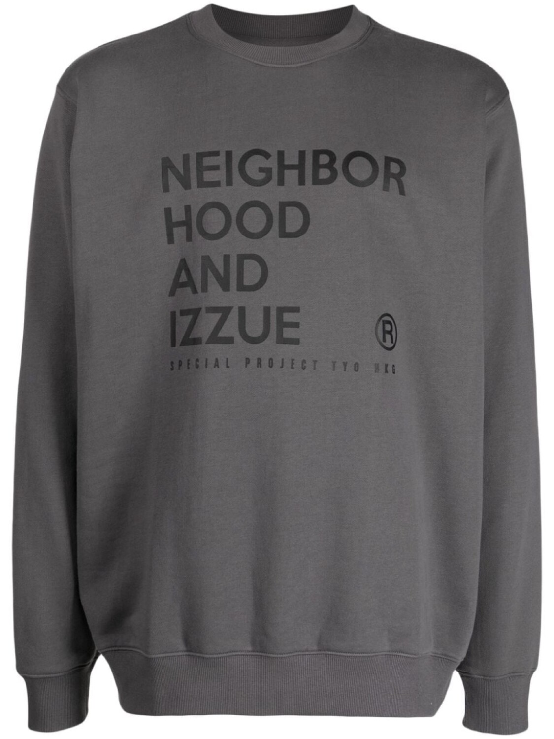 

Толстовка с логотипом из коллаборации с Neighborhood izzue, серый