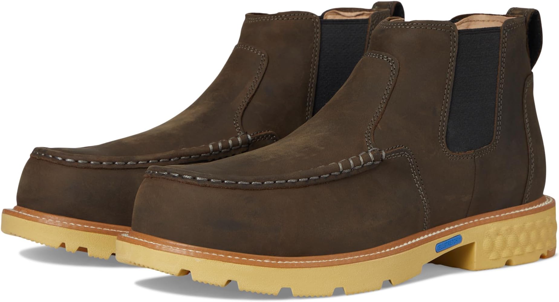 

Ботинки Twisted X Work 4" Work Chelsea Boot, цвет Shitake