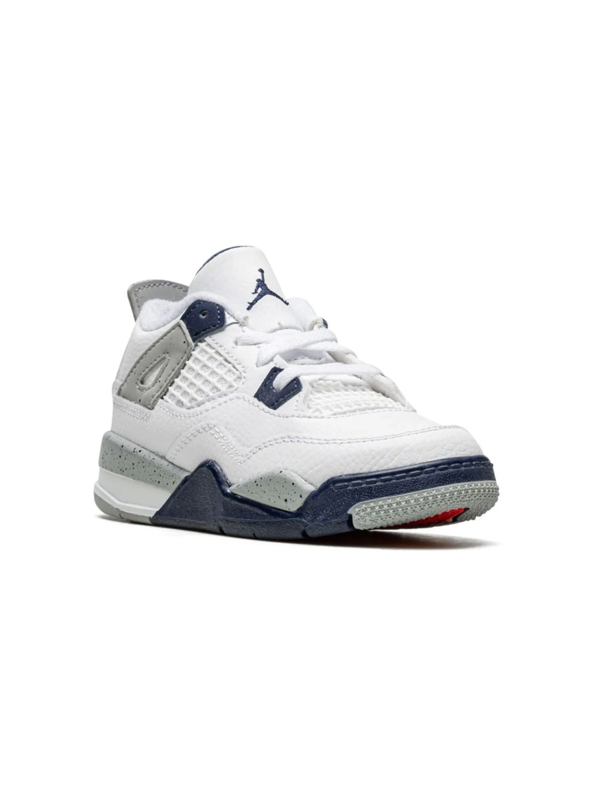 Кроссовки Air Jordan 4 Retro Military Jordan Kids, белый — фото 2