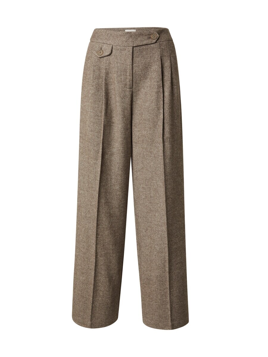 

Брюки ABOUT YOU x Marie von Behrens Regular Pleated Pants, пятнистый бежевый