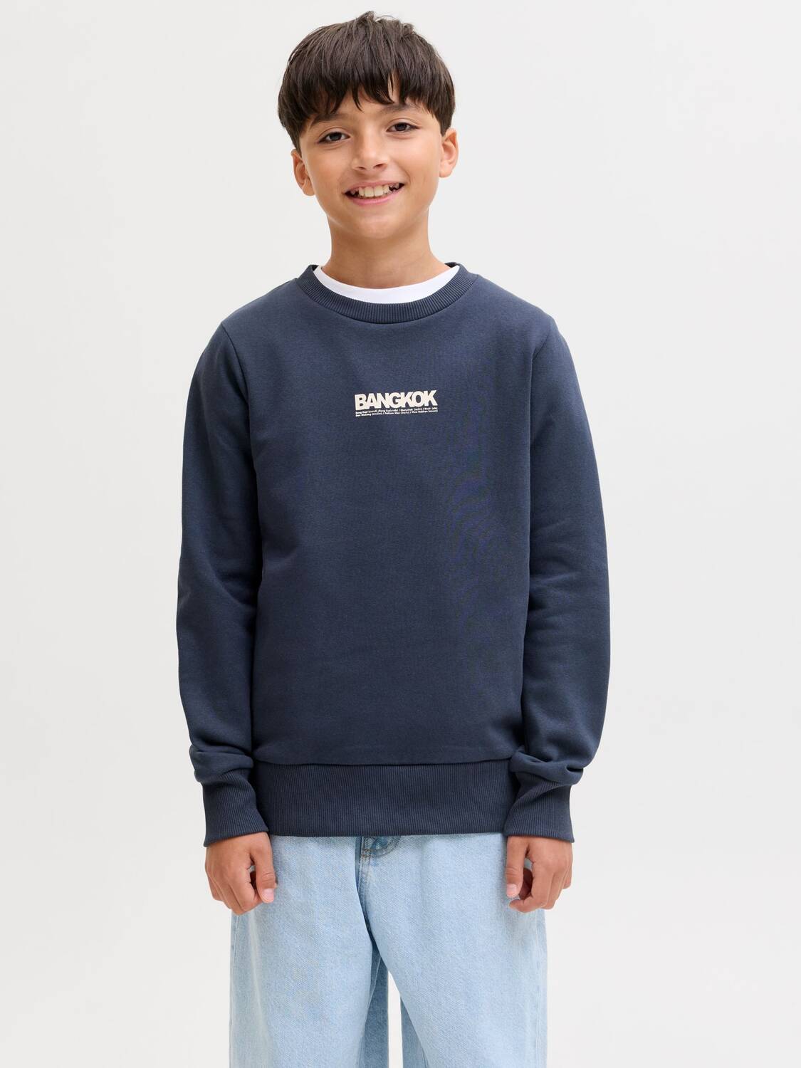Jack & Jones Junior Толстовка в цвете Marine Blue, Pastel Blue — фото 3