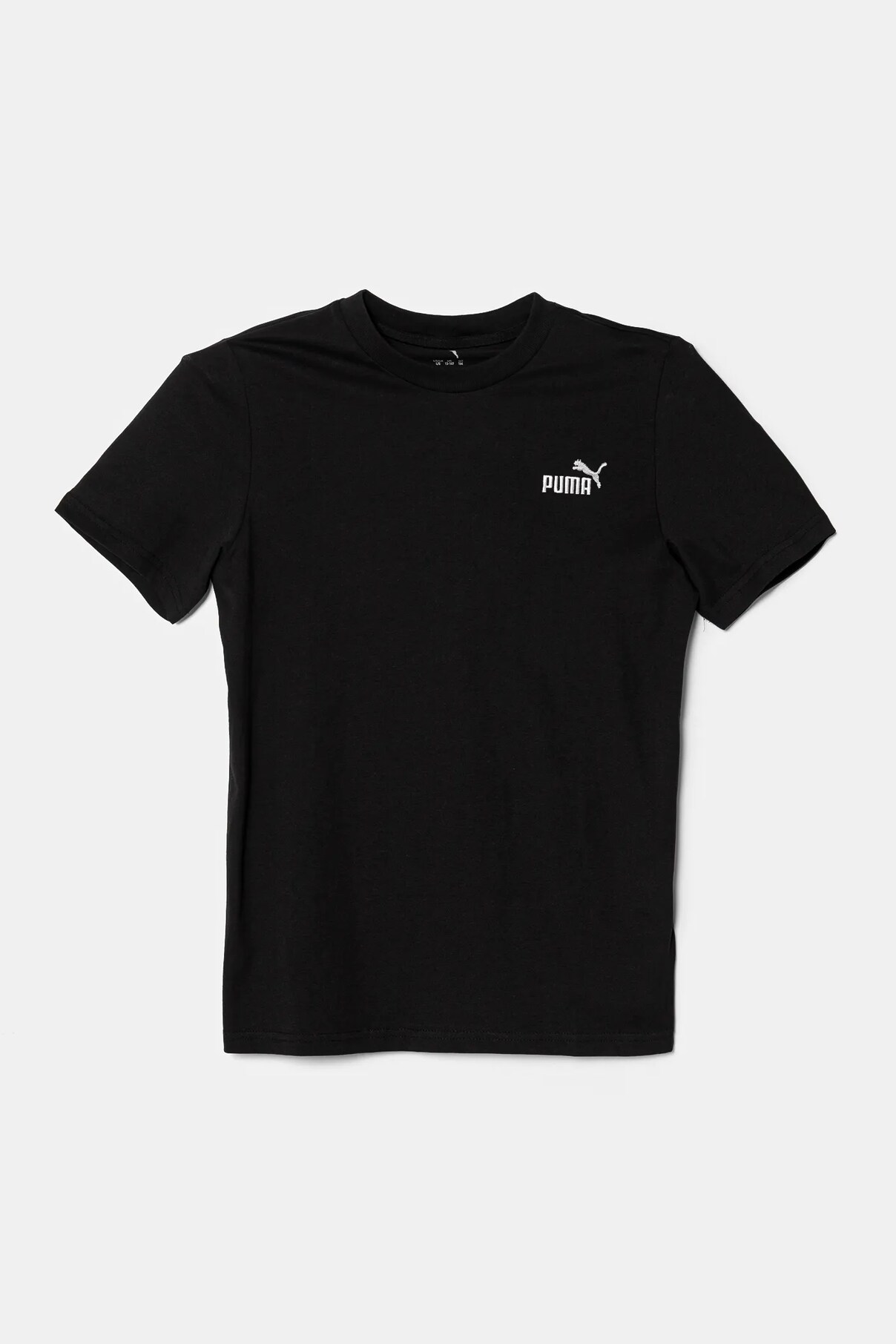 Футболка детская из хлопка ESS 2 COLOR, маленькая, с логотипом № 1 Puma, черный — фото 2