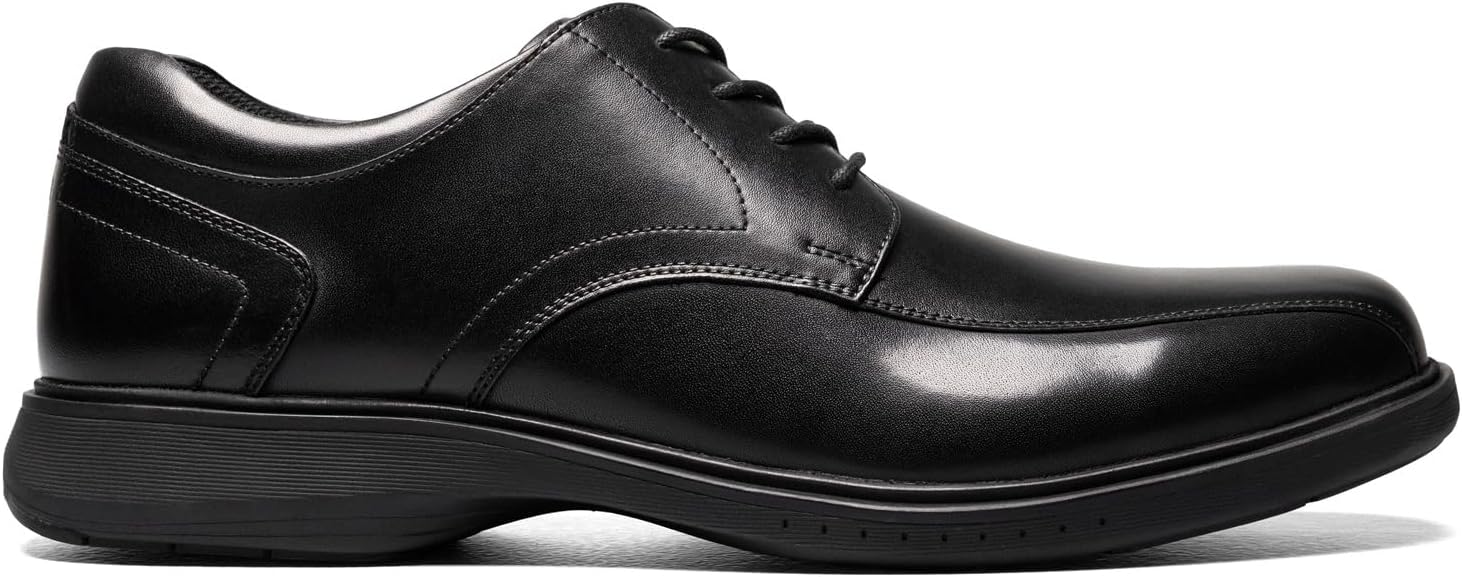 Мужские оксфорды Nunn Bush Kore Pro с велосипедным носком и технологией комфорта Kore Slip Resistant, черный — фото 3