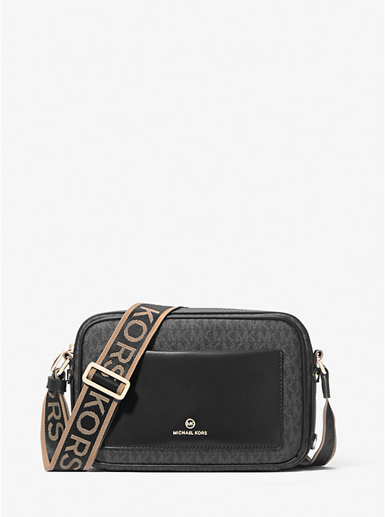 

Большая фирменная сумка через плечо Maeve Michael Kors, черный