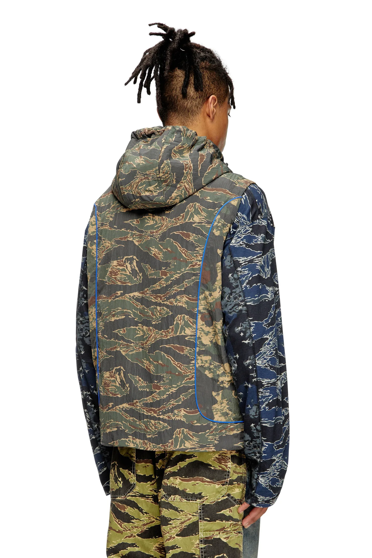 Мужская куртка без рукавов J-OSTEND-SL-CAMU Diesel, цвет Camouflage — фото 4