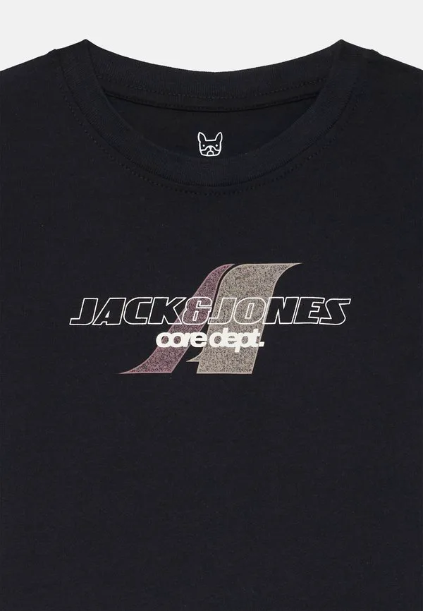 Футболка с принтом спереди jcotier Jack & Jones Junior, Black — фото 3