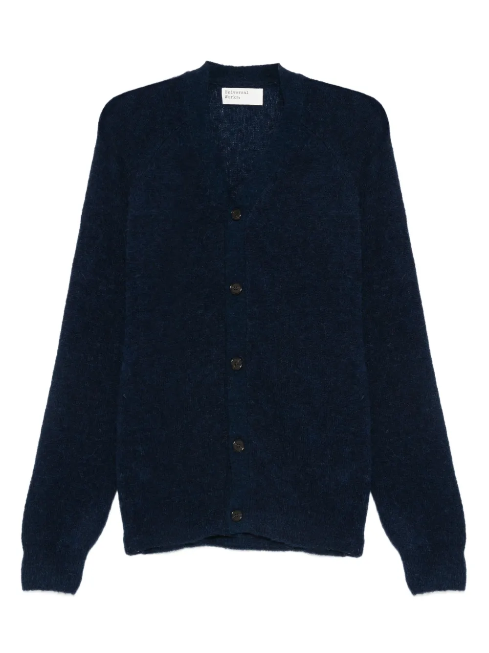 

Шерстяной кардиган Universal Works, синий