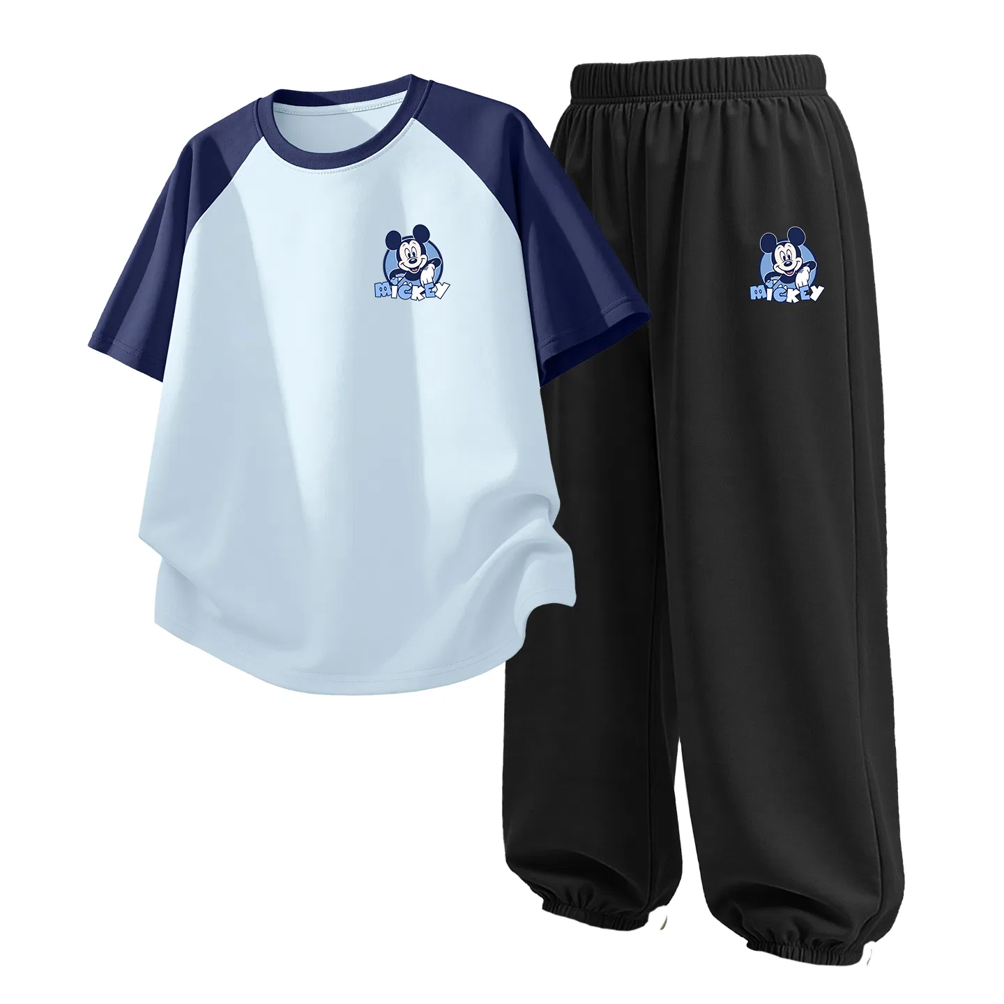 Детский спортивный костюм Casual Sportswear 2 Piece Set Disney, Di Breaking Wall K Clear Blue+Di Breaking Wall K Black