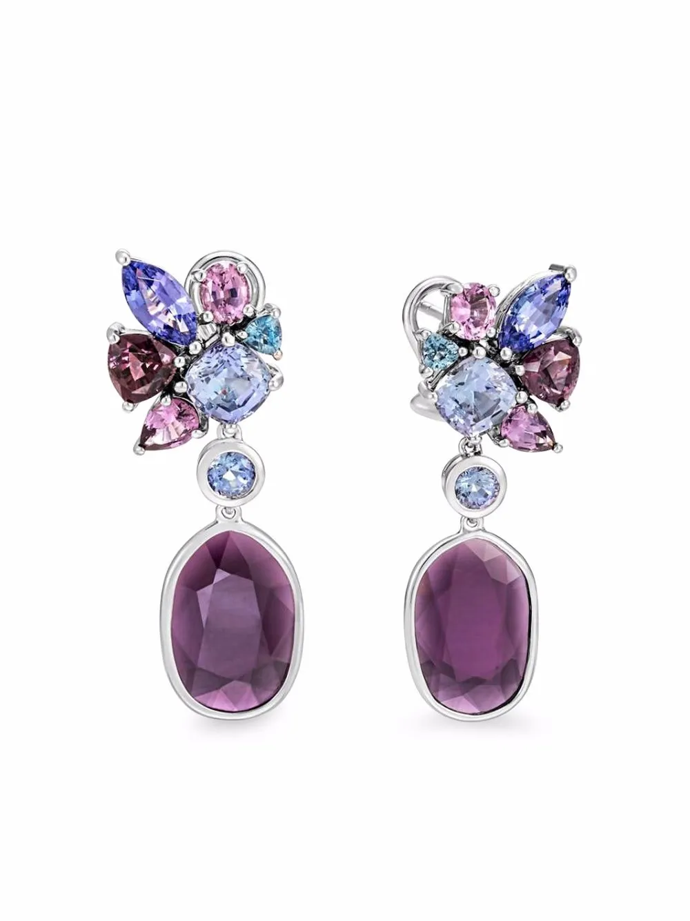 

Серьги Kala Saru из белого золота John Hardy, фиолетовый