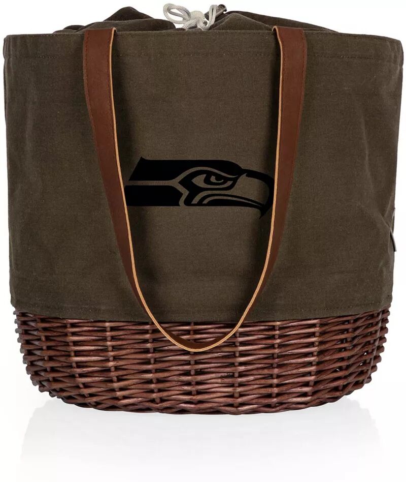 

Сумка-тоут с короткими ручками Picnic Time Seattle Seahawks Coronado и холщовой тканью Willow Basket